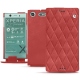 レザーケース Sony Xperia XZ1 Compact - Cerise vintage - Couture