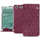 Funda de piel Sony Xperia XZ1 Compact - Prune vintage - Couture