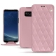 Capa em pele Samsung Galaxy S8 - Rose - Couture ( Nappa - Pantone 2365C ) 