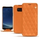 硬质真皮保护套 Samsung Galaxy S8 - Orange - Couture ( Nappa - Pantone 1495U ) 