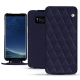 Samsung Galaxy S8 leather case - Cobalt - Couture ( Pantone 2766C ) 