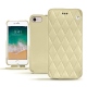 Lederschutzhülle Apple iPhone 7 - Beige - Couture ( Nappa - Pantone 7502C ) 