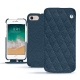 Capa em pele Apple iPhone 7 - Indigo - Couture ( Pantone 303U ) 