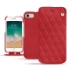 Funda de piel Apple iPhone 7 - Rouge troupelenc - Couture