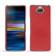 Coque cuir Sony Xperia 10 - Rouge troupelenc