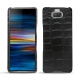 Capa em pele Sony Xperia 10 - Crocodile nero