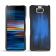 가죽 커버 Sony Xperia 10 - Bleu Patine