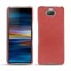 Sony Xperia 10 Plus leather cover - Cerise vintage ( Pantone 185C ) 