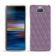 Funda de piel Sony Xperia 10 Plus - Lilas - Couture ( Nappa - Pantone 2645U ) 