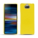 Capa em pele Sony Xperia 10 Plus - Jaune fluo