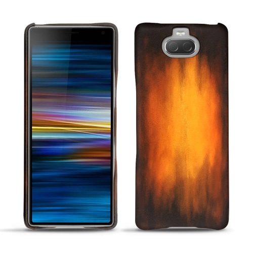 Sony Xperia 10 Plus leather coverFauve Patine