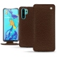 Huawei P30 Pro leather case - Châtaigne ( Pantone 476C ) 
