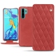 硬质真皮保护套 Huawei P30 Pro - Cerise vintage - Couture