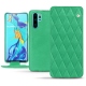 Housse cuir Huawei P30 Pro - Menthe vintage - Couture