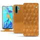 Huawei P30 Pro leather case - Or Maïa - Couture