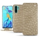 Funda de piel Huawei P30 Pro - Autruche desert
