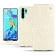 Housse cuir Huawei P30 Pro - Crocodile milk