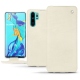 Housse cuir Huawei P30 Pro - Blanc escumo