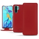 Funda de piel Huawei P30 Pro - Rouge PU