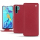 Housse cuir Huawei P30 Pro - Rouge passion