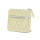 Porta-moedas com fecho-éclair - Ivoire - Couture ( Sleek P C12 - White ) 