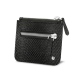 Zipper money wallet - Serpent nero