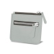 Porte-monnaie zippé - Gris PU