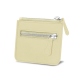 Portamonete zippato - Beige PU