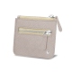 Zipper money wallet - Taupe innocent
