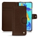 Huawei P30 Pro leather case - Châtaigne ( Pantone 476C ) 