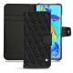 Capa em pele Huawei P30 Pro - Ebène - Couture ( Sleek P C12 - Black ) 