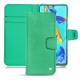 Huawei P30 Pro leather case - Menthe vintage ( Pantone 562C ) 