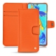 Capa em pele Huawei P30 Pro - Orange fluo
