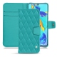 Huawei P30 Pro leather case - Bleu fluo - Couture