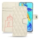 Capa em pele Huawei P30 Pro - Blanc escumo - Couture