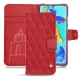Capa em pele Huawei P30 Pro - Rouge troupelenc - Couture