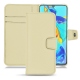 Huawei P30 Pro leather case - Beige PU