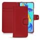 Capa em pele Huawei P30 Pro - Rouge PU
