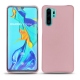 Coque cuir Huawei P30 Pro - Rose ( Nappa - Pantone 2365C ) 