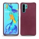 Huawei P30 Pro leather cover - Prune vintage ( Pantone 512C ) 