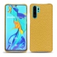 Coque cuir Huawei P30 Pro - Mimosa ( Pantone 141C ) 