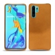 Huawei P30 Pro leather cover - Or Maïa ( Pantone 871C ) 