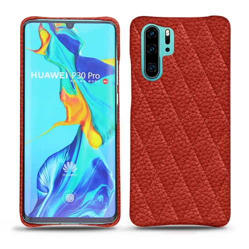 Funda de piel Huawei P30 ProPapaye - Couture ( Pantone #b54317 ) 