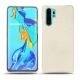 Capa em pele Huawei P30 Pro - Blanc escumo