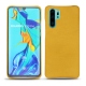 Huawei P30 Pro leather cover - Jaune soulèu