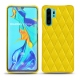Custodia in pelle Huawei P30 Pro - Jaune fluo - Couture