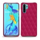 Huawei P30 Pro leather cover - Rose fluo - Couture