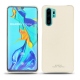 Coque cuir Huawei P30 Pro - Blanc PU