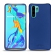 Huawei P30 Pro leather cover - Bleu Océan PU