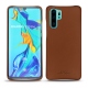 Custodia in pelle Huawei P30 Pro - Marron PU